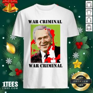 Nice Maradona Protesting A Visit By George Bush War Criminal Shirt