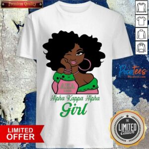Pretty Black Girl AKA 1908 Alpha Kappa Alpha Girl Shirt