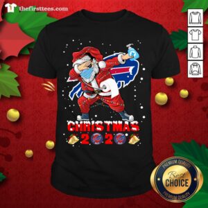 Cute Buffalo Bills Funny Santa Claus Dabbing Christmas 2020 NFL Shirt