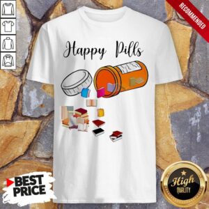 Chocolate Square Happy Pills Shirt