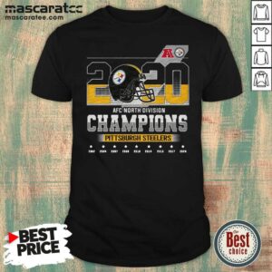 Hot 2020 Afc North Division Champions 2020 Pittsburgh Steelers 2002 2004 2007 2008 Shirt