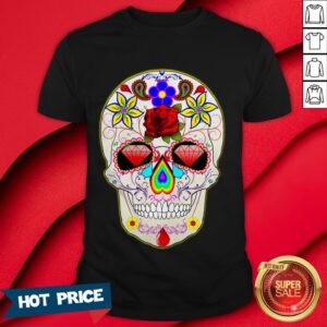 Official Sugar Skull Day Of The Dead Muertos Shirt