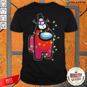 Good Christmas Santa Among Us Character Shirt Snowman 2020 Among Us Shirt