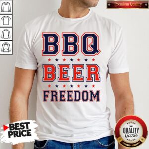 Good BBQ Beer Freedom Shirt