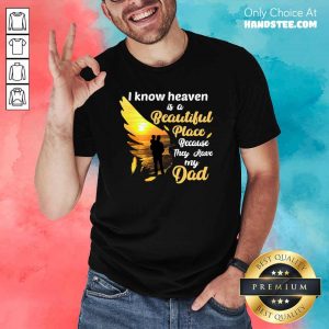 Love Heaven 6 Beautiful Dad Shirt