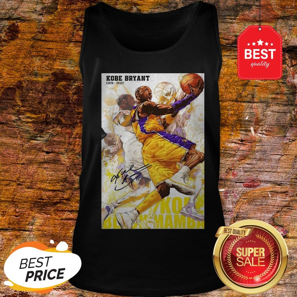 RIP Kobe Bryant 1978 2020 Signature Kobe Black Mamba Out Poster Shirt