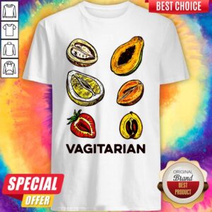 Colorful Vegan Vagitarian Shirt