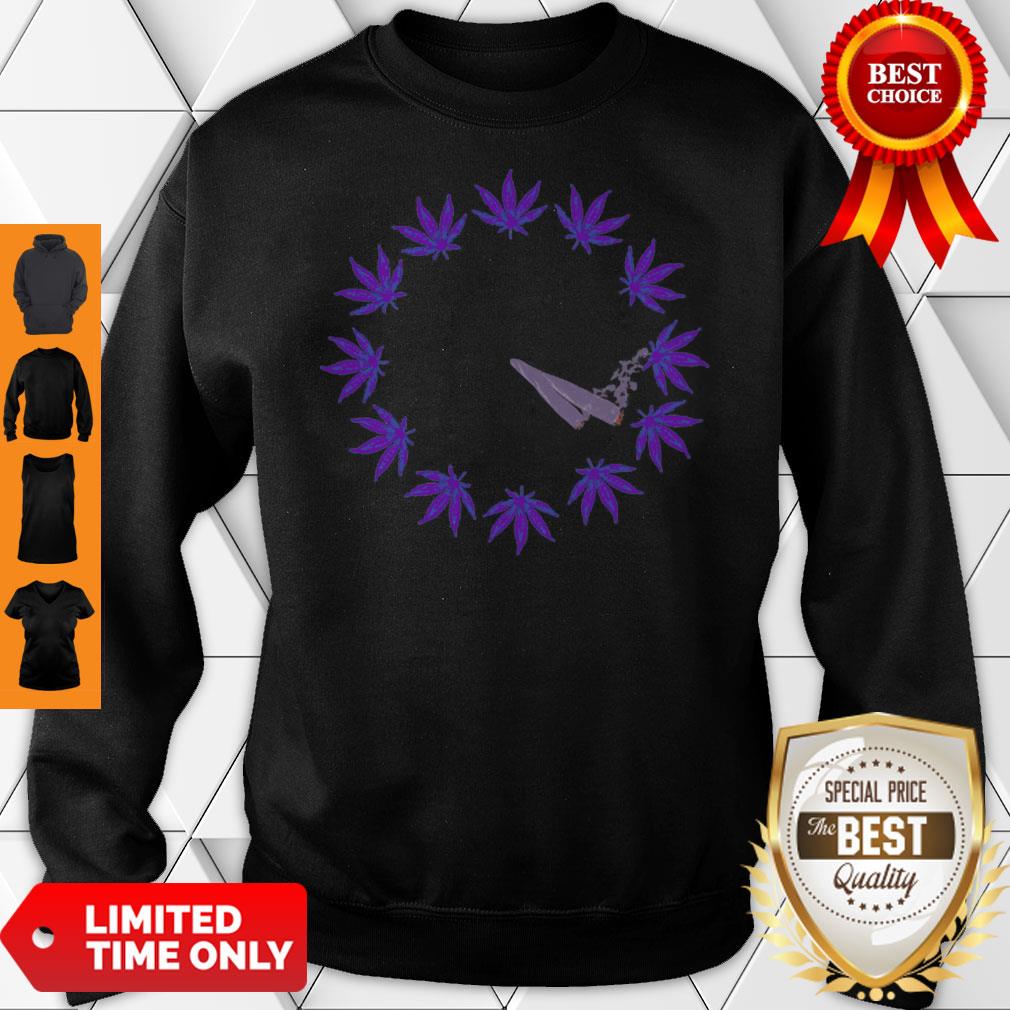 Official Cannabis Clock Shirt