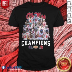 Top Ole Miss Football 2021 Outback Bowl Champions Shirt