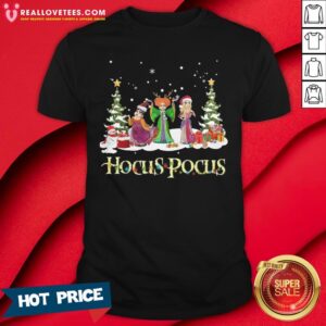 Super Hocus Pocus Light Merry Christmas Shirt