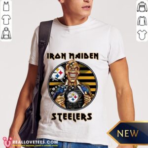 Iron Maiden Pittsburgh Steelers Halloween Football Shirt