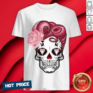 Sugar Bubblegum Pinup Day Of The Dead Dia De Muertos Shirt