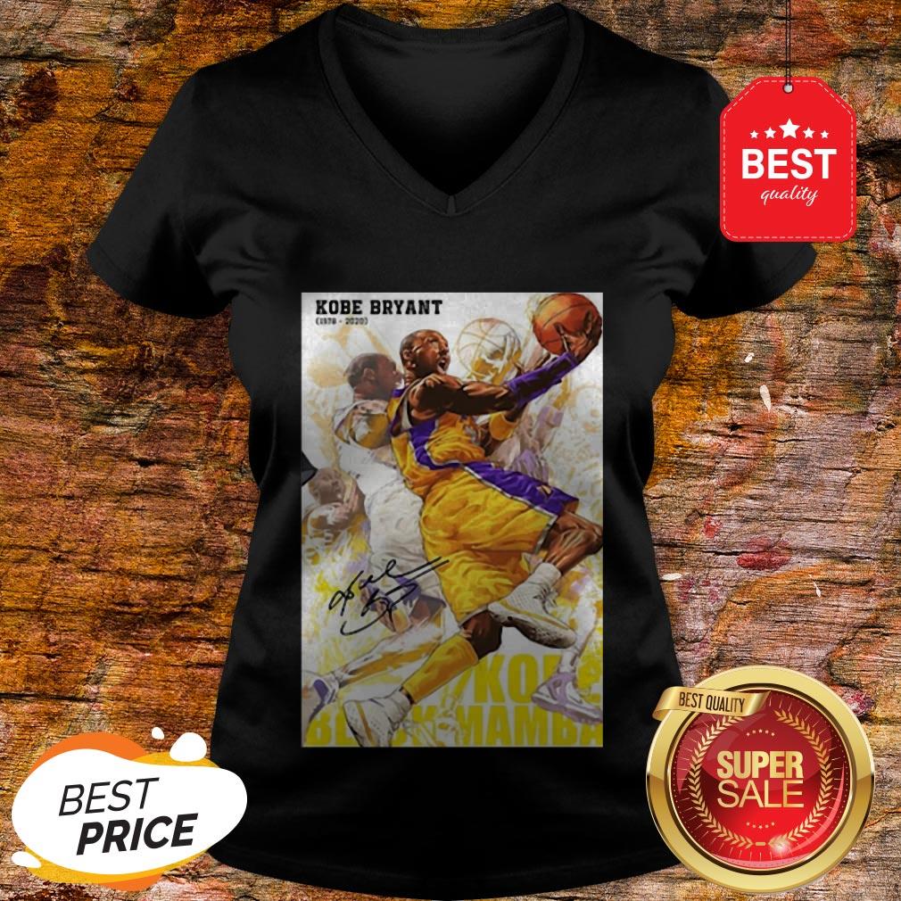 RIP Kobe Bryant 1978 2020 Signature Kobe Black Mamba Out Poster Shirt