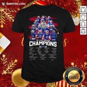 Pretty Buffalo Bills AFC East Division Champions 2020 Signature Shirt