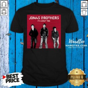 Hot Jonas Brothers It’s About Time Shirt
