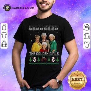 Awesome The Golden Girls Ugly Merry Christmas Shirt