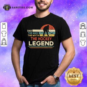 Golf Dad The Man The Myth The Hockey Legend Vintage Shirt