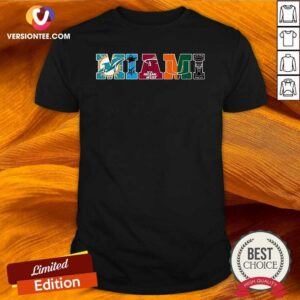 Good Miami Hurricanes Miami Dolphins Miami Heat Inter Shirt