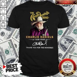 The Charlie Daniels Band 1936 2020 Thank You For The Memories Signature Shirt