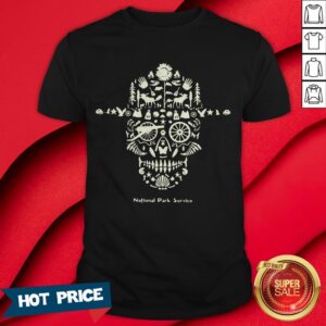 Skull National Park Service Shirt