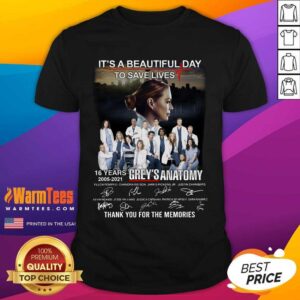 Funny Greys Anatomy Its Beautiful 2021 Shirt