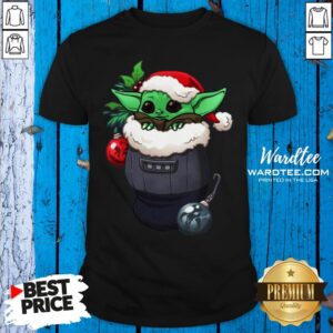 Good Santa Baby Yoda Santa Stocking Ugly Christmas Shirt