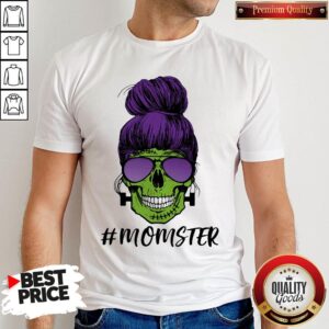 Premium #Momster Skull Lady Shirt