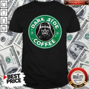 Official Star Wars Darth Vader Dark Side Coffee Shirt