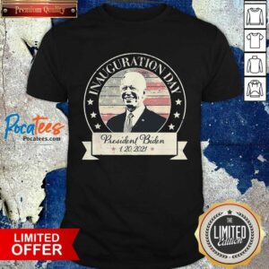 Nice Inauguration Day Joe Biden 46th President Commemorative Seal Shirt