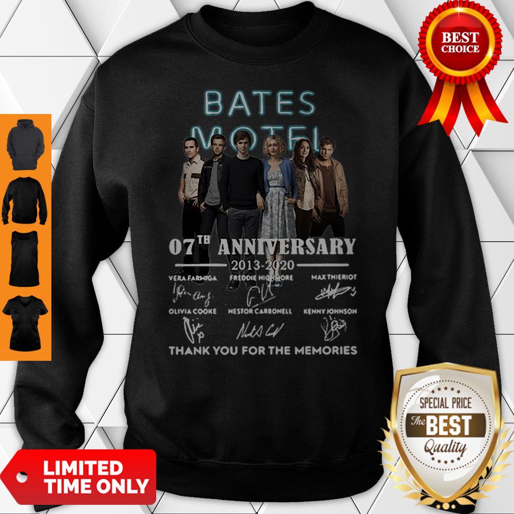 Official Bates Motel 07th Anniversary 2013-2020 All Signature Shirt