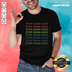 Delighted Stop Asian Hate LGBT Great Shirt