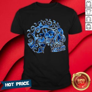 Flame Skull Day Of The Dead Dia De Los Muertos Shirt