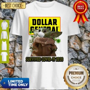 Baby Yoda Mask Dollar General Survived COVID-19 2020 Shirt