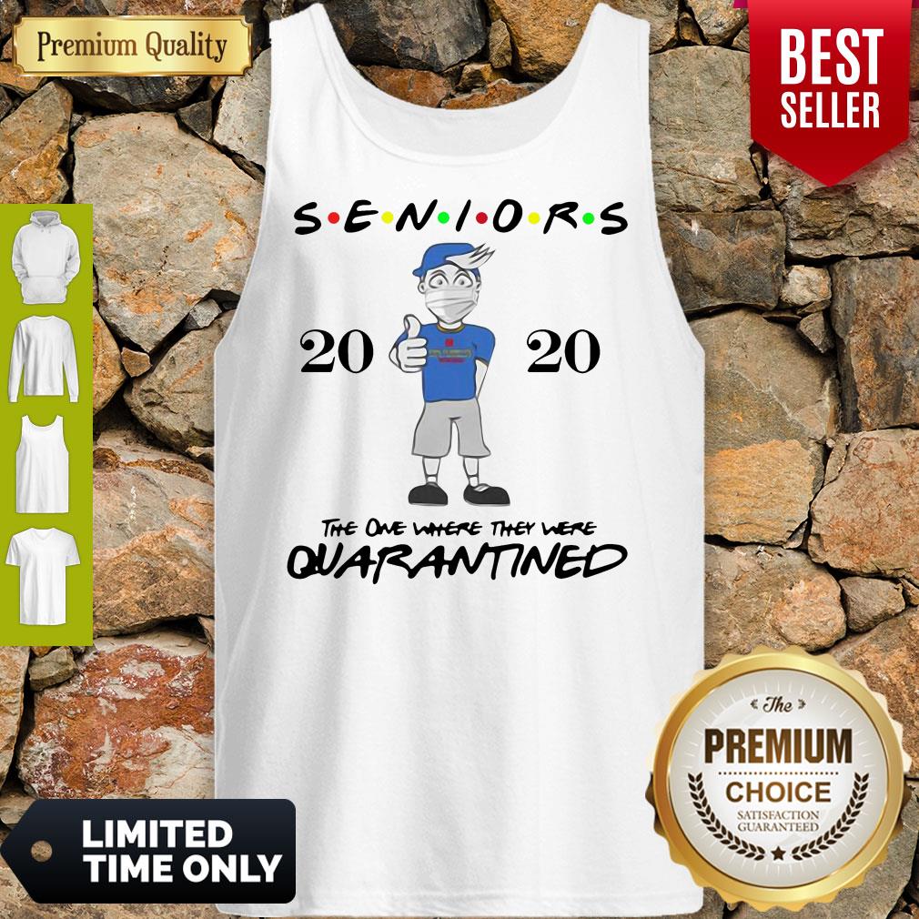 Top Seniors Class Of 2020 Quarantine Graduation Gift And Keepsake Shirt