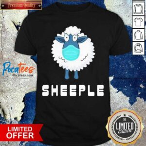 Pretty Lamb Face Mask Sheep Shirt