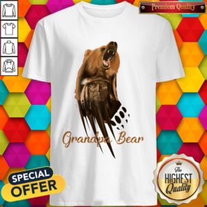 Nice Native American Grandpa Bear Shirt