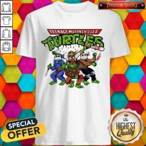 Official Horror Teenage Mutant Killer Turtles Halloween Shirt