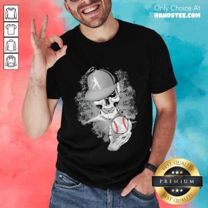 Overjoyed Punisher Skull Baseball Shirt