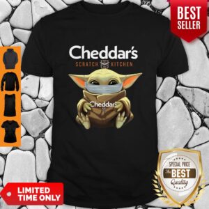 Awesome Baby Yoda Mask Cheddar’s Scratch Kitchen Coronavirus Shirt