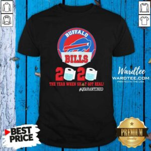 Good Buffalo Bills Face Mask 2020 Toilet Paper The Year When Shit Got Real #Quarantined Shirt