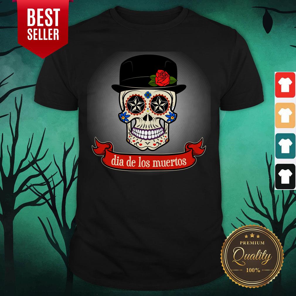 Gentlemen Sugar Skull Dia De Los Muertos Day Dead Shirt