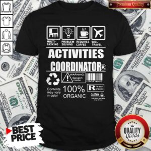 Official Activities Coordinator Shirt