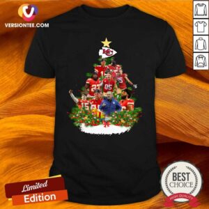 Official Kansas City Chiefs Players Christmas Tree Shirt