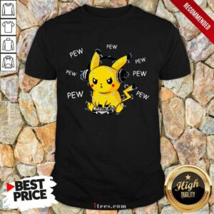 Pikachu Play Game Pew Shirt