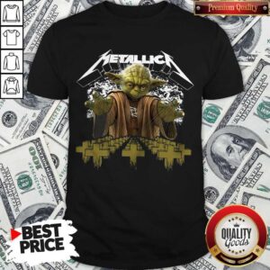 Premium Master Yoda Metallica Shirt