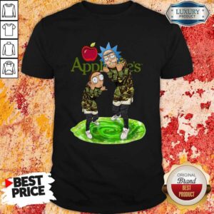 Nice Rick And Morty Applebee’s Shirt