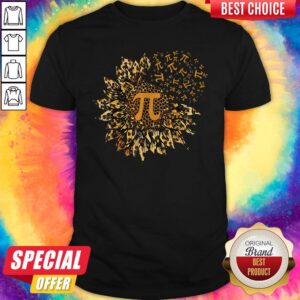 Top Pi Sunflowers Leopard Shirt