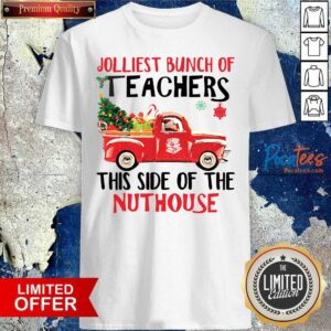Nice Jolliest Bunch of Teachers This Side Of The Nuthouse Shirt