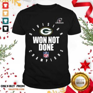 Hot Nfl Playoffs 2020 Won Not Done Division Champions Green Packers Shirt