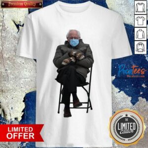Hot Bernie Sanders’ Viral Inauguration Meme Is Now Immortalized In Shirt